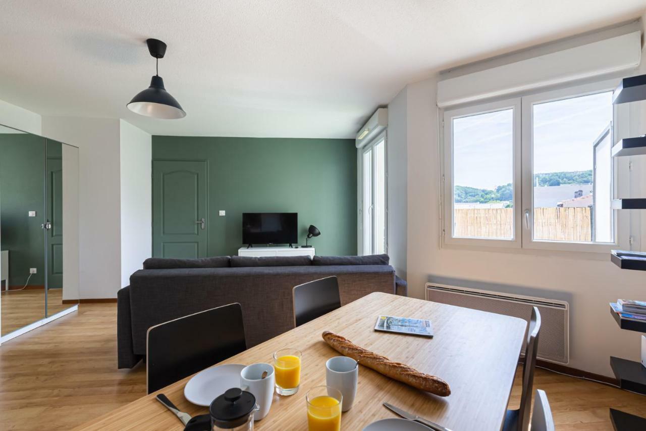 A 5 Min De Bordeaux Centre - Terrasse - Pied Du Tram Apartment Cenon Luaran gambar